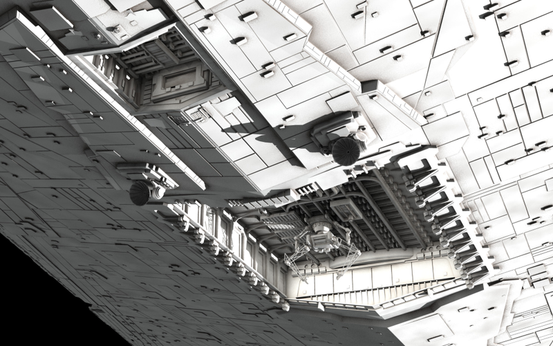 Illustration for article titled That's No Moon, It's An Awesome Star Wars Picture!